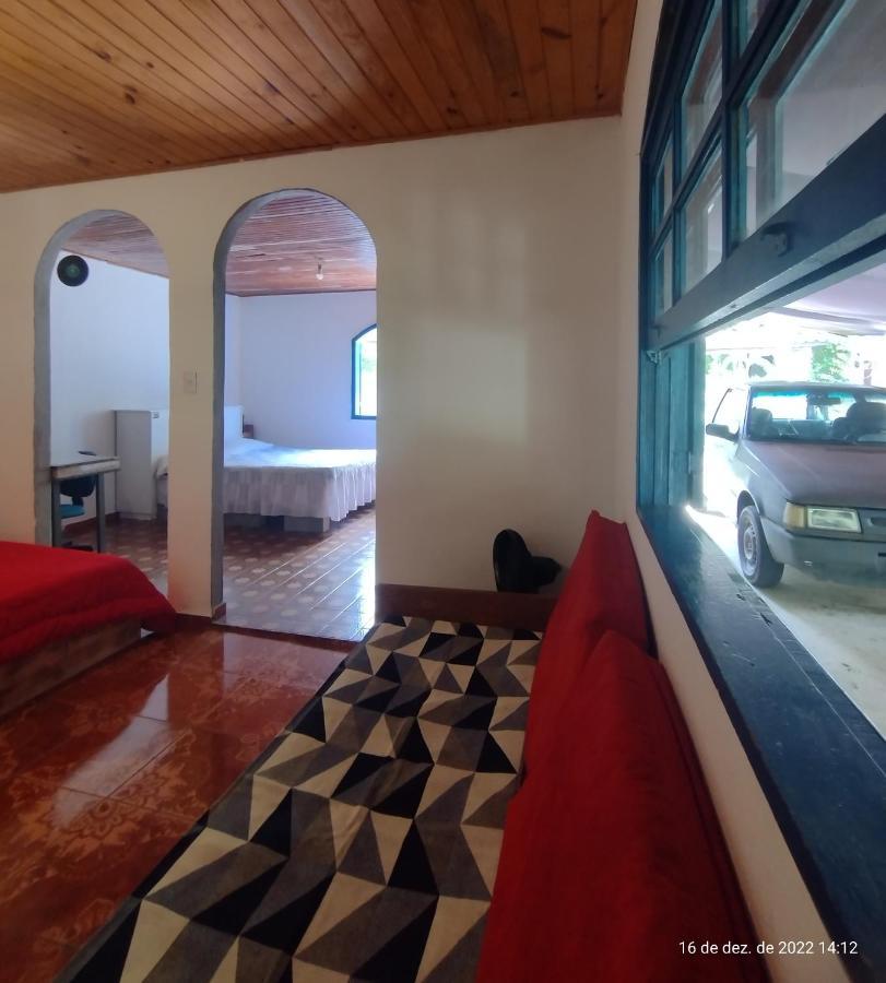 Hospedaria E Camping Quintal Do Mundo Лумиар Екстериор снимка